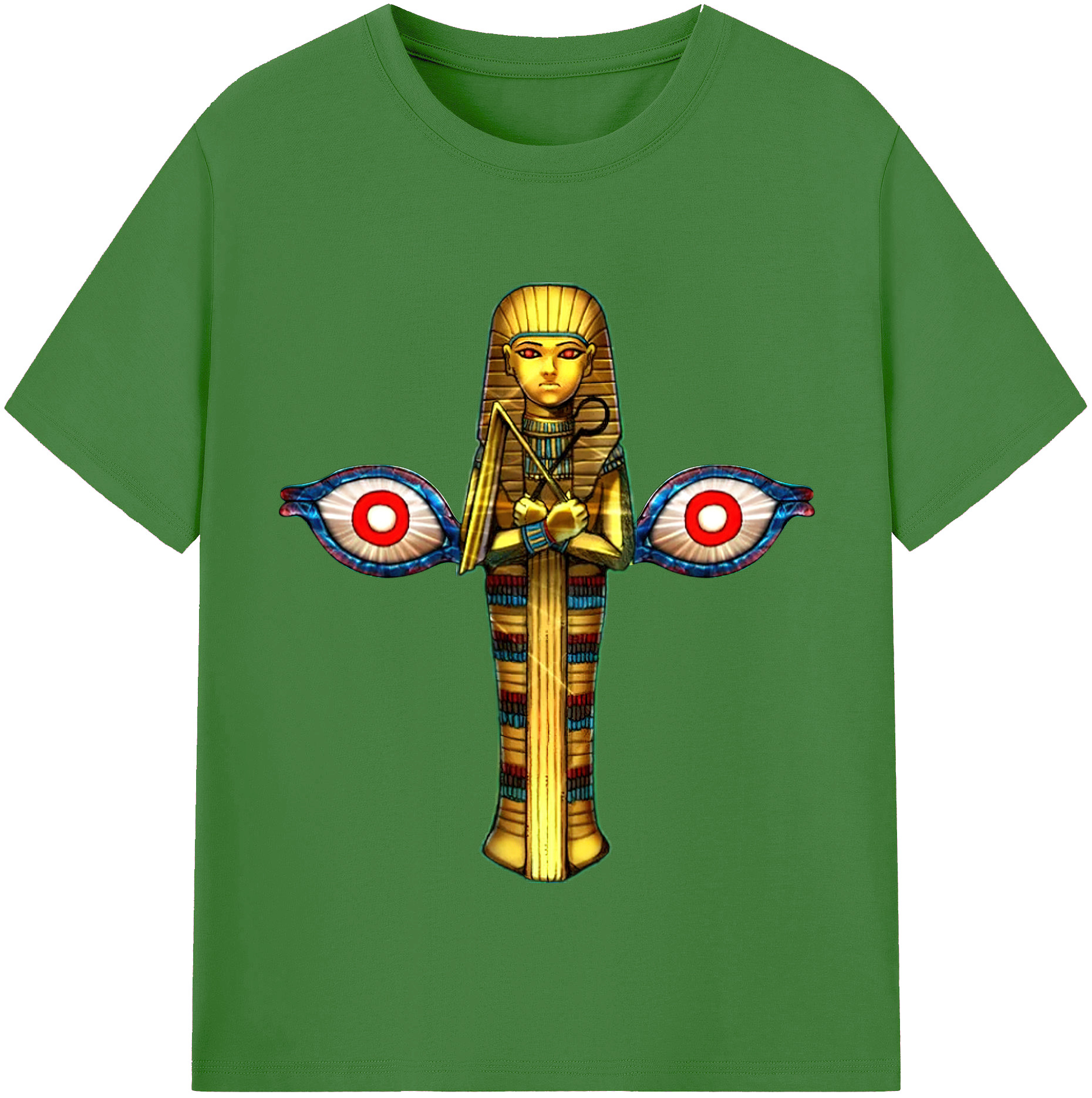 （画像用） 遊☆戯☆王 Yu-Gi-Oh! レディースカジュアルプリントTシャツ（綿100％）